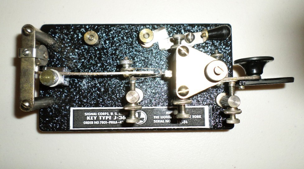 Vibroplex US Army J-36 Key