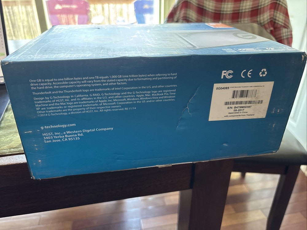 G-Technology G/Raid With Thunderbolt 8TB - 0G04085