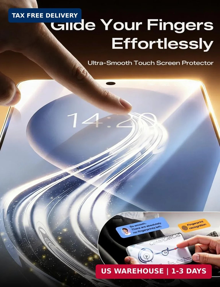 MAGIC JOHN 2PACK 3rd Gen for Samsung Galaxy S26 Ultra Screen Protector, One-Pull