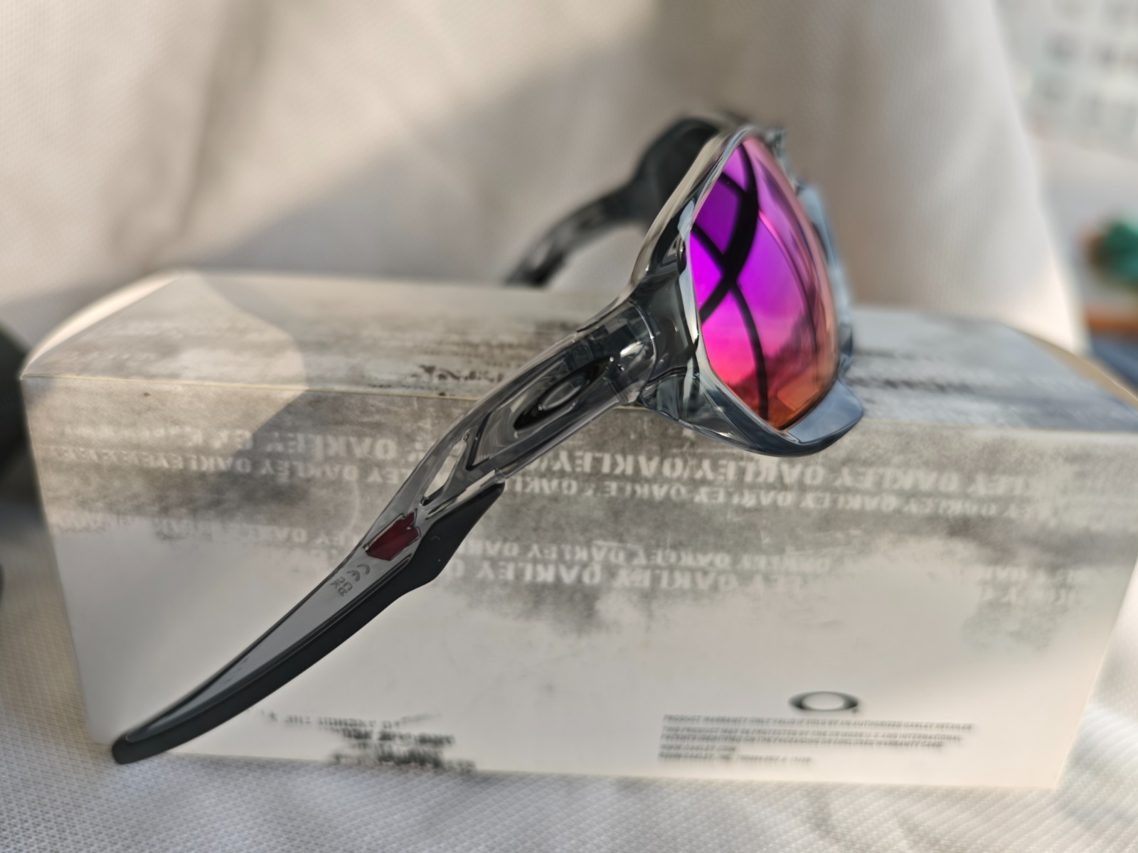 Oakley Sunglasses Plazma OO9019-0359 Grey Ink Frames with Prizm Road Lenses