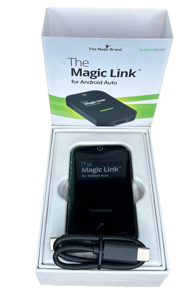 The Magic Link Box Android Auto Version Original Wireless Android Auto Adapter