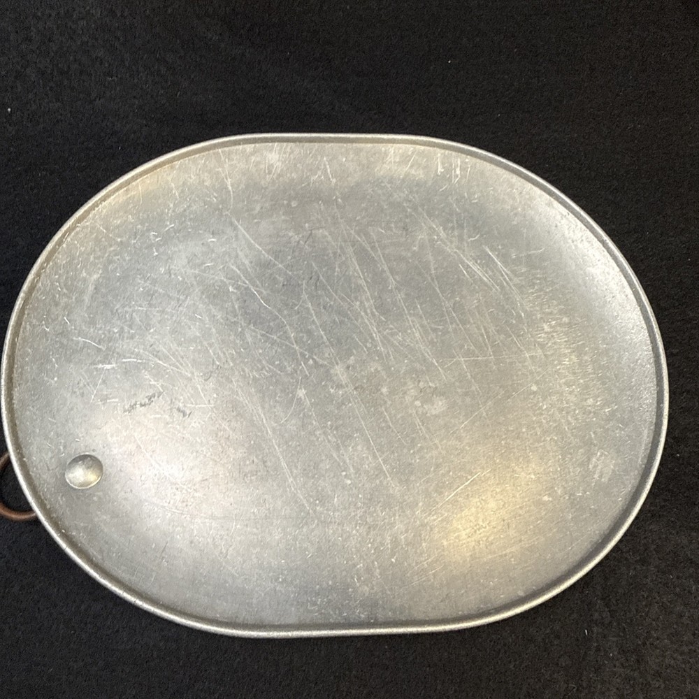 Vintage US Army M1918 Mess Kit with utensils. Used