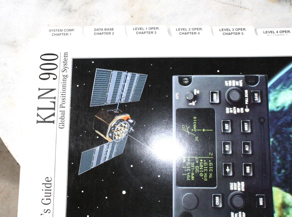KLN 900 Global Positioning System Pilots Guide NOS