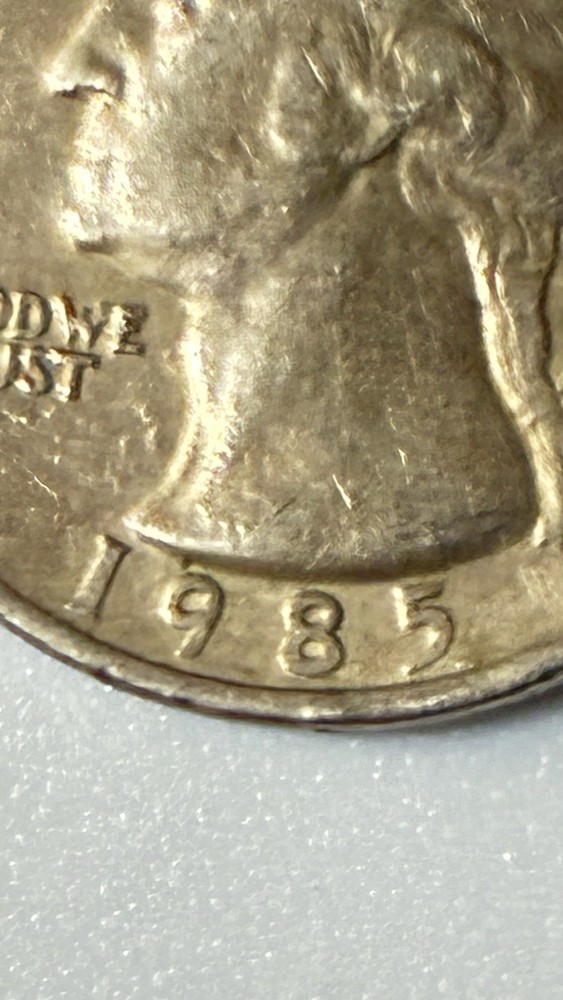 1985 p quarter error