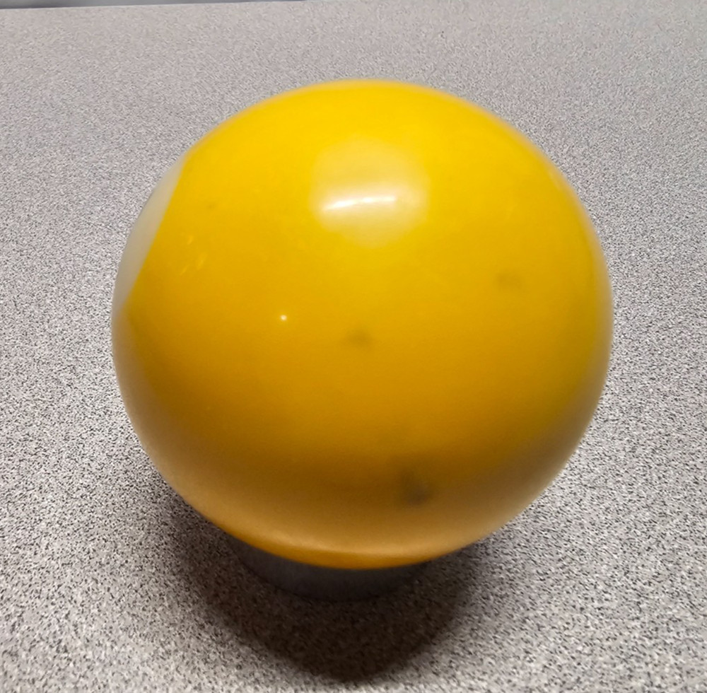 VTG Replacement Billiard Pool Ball 2 1/4" Diameter Standard # 1 Solid Yellow***