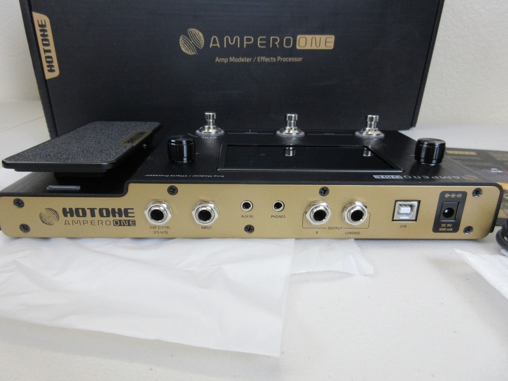 Hotone Ampero One Guitar Multi-Effects Amp Modeler / Effects Processor (NEW)