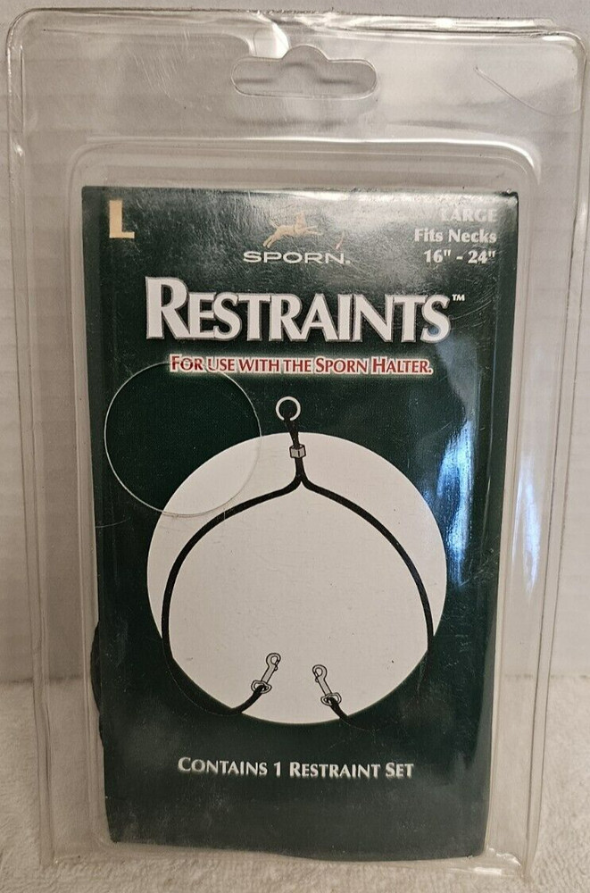 Sporn Restraints Set Replacement For Dog Halter Size L
