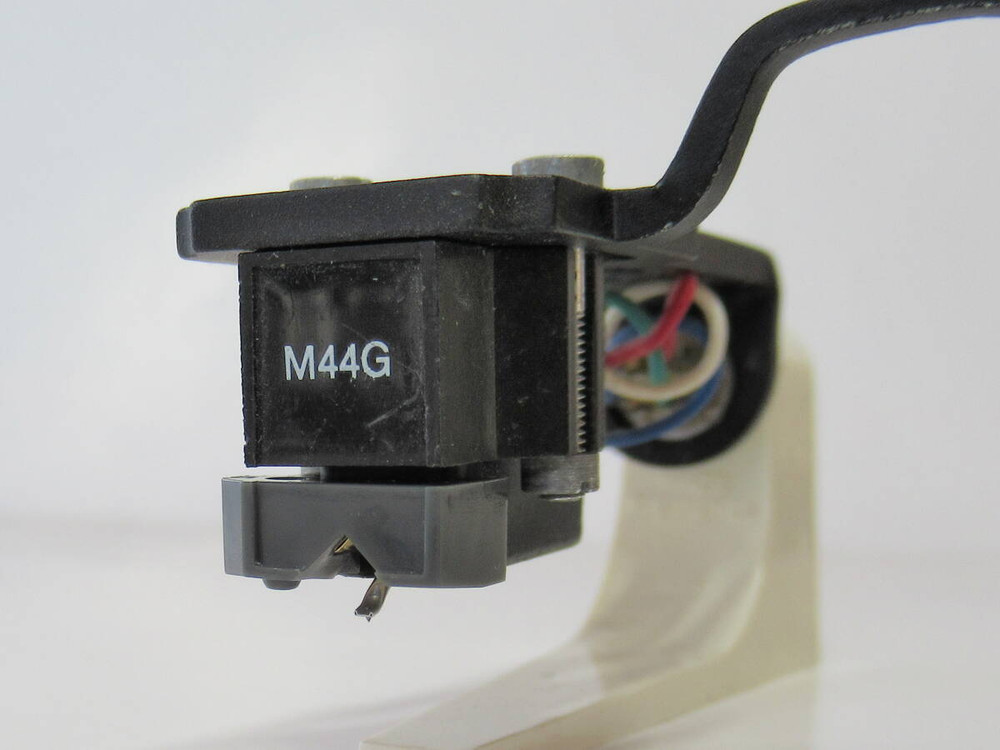 SHURE M44G Cartridge with Technics Headshell Working Confirmed