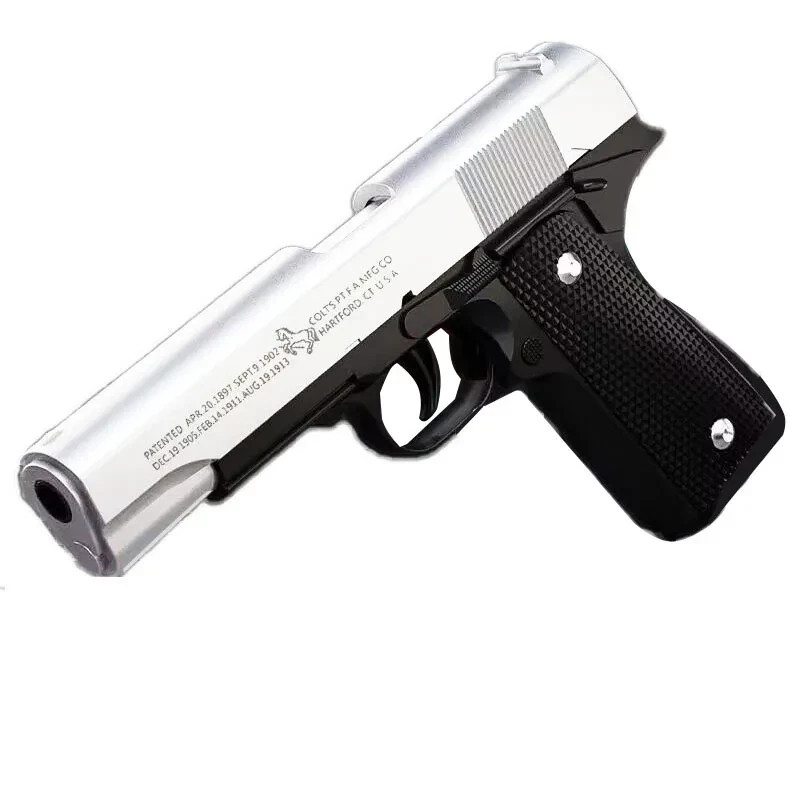 1911 Soft Bullet Toy Shell Ejecting Simulation Pistol Gift for BoysKids