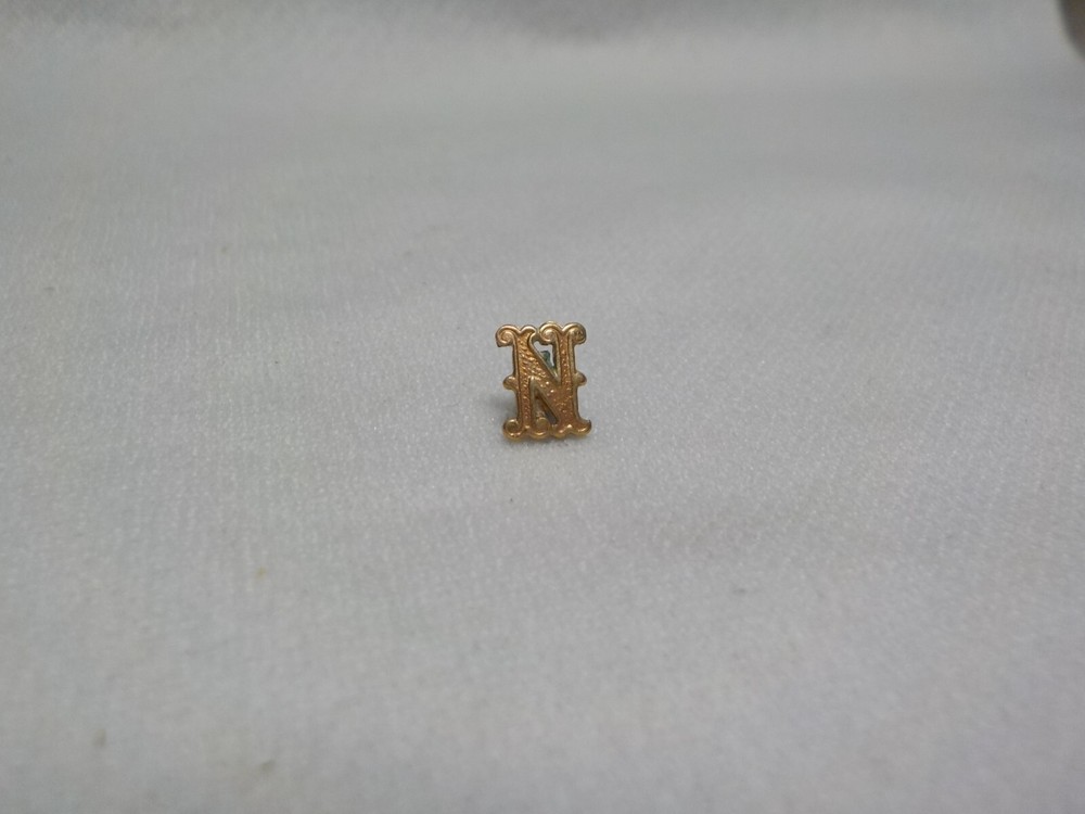 10K SOLID GOLD MONOGRAM INITIAL LETTER EMBLEM JEWELRY FINDINGS RING MONOGRAM #11