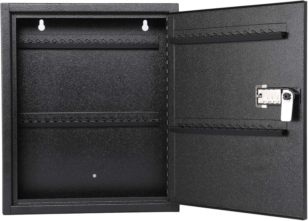 KYODOLED Locking Key Cabinet, 60 Key Storage Lock Box with Code, Key Box Wall