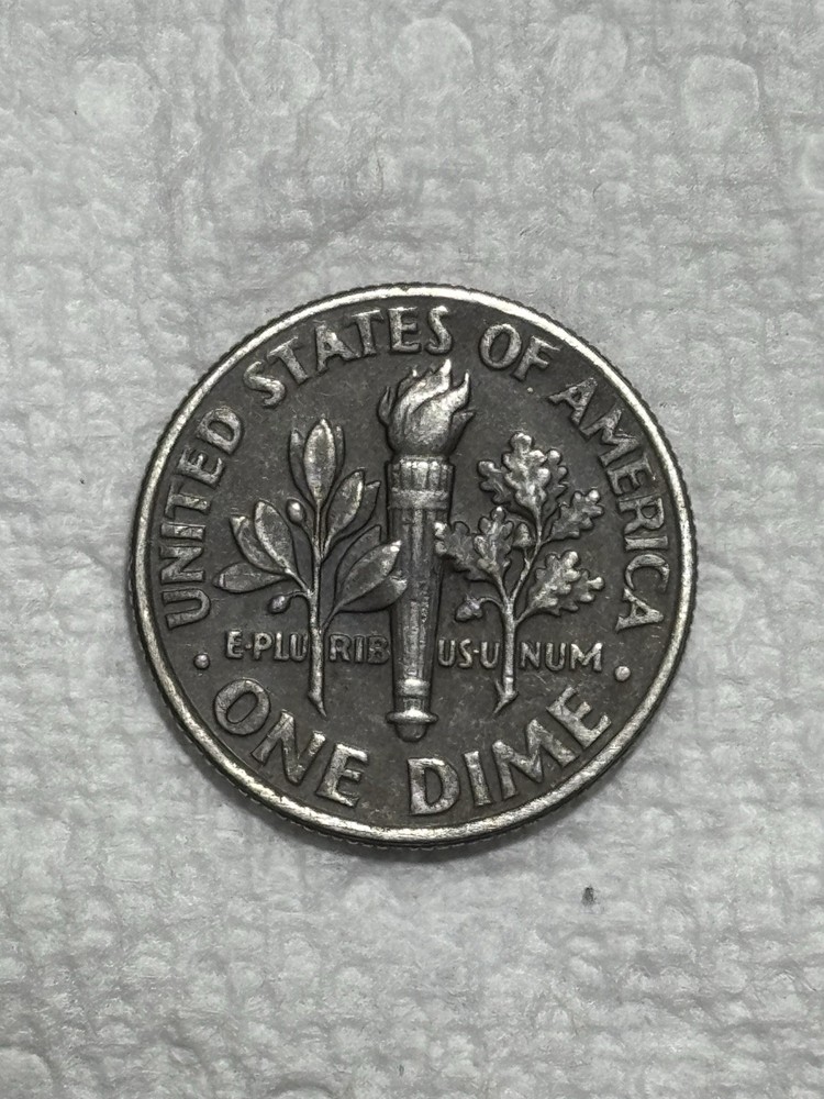 US Dime 10c Black Dime