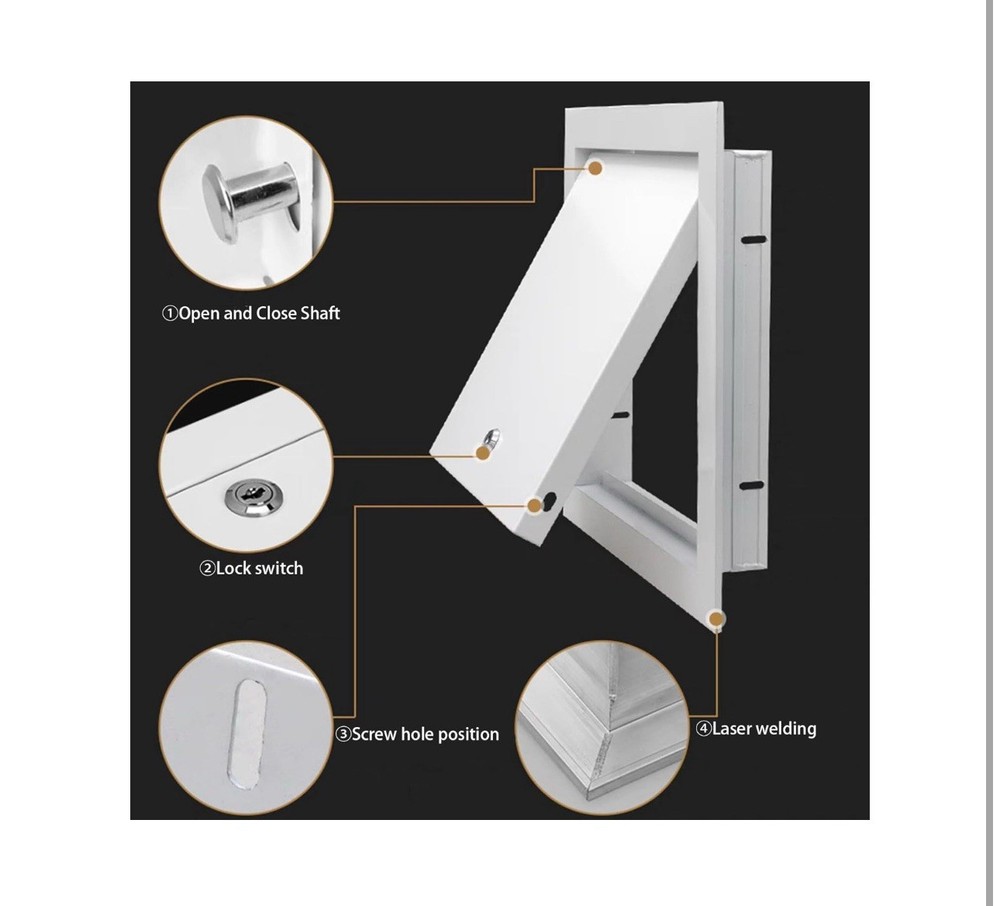 Durable 22x22 Access Door - Wall Plumbing Panel - Lockable