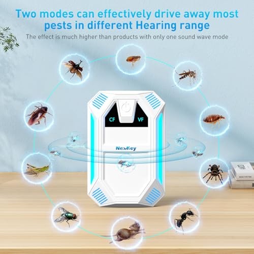 Upgraded Ultrasonic Repeller&Insect Indoor Repeller-6 PACK -HIGHPOWER FREQUENCY