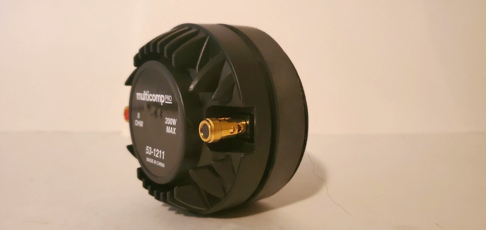 NEW 1.35" Bolt On Compression Titanium Tweeter 200 Watts Max