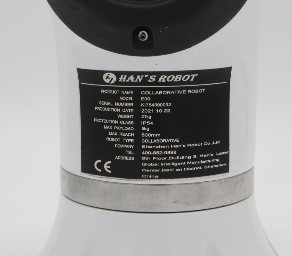 DEMO HANS ELFIN E05 Collaborative Robot – With Pendant & Controller