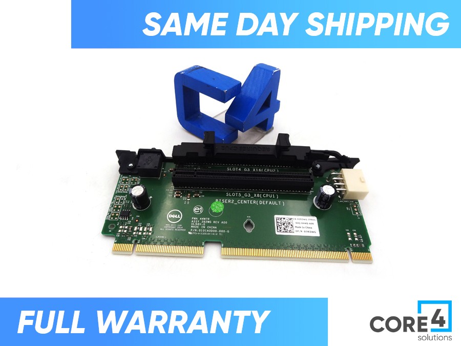 DELL 392WG POWEREDGE R730XD PCI-E RISER 2