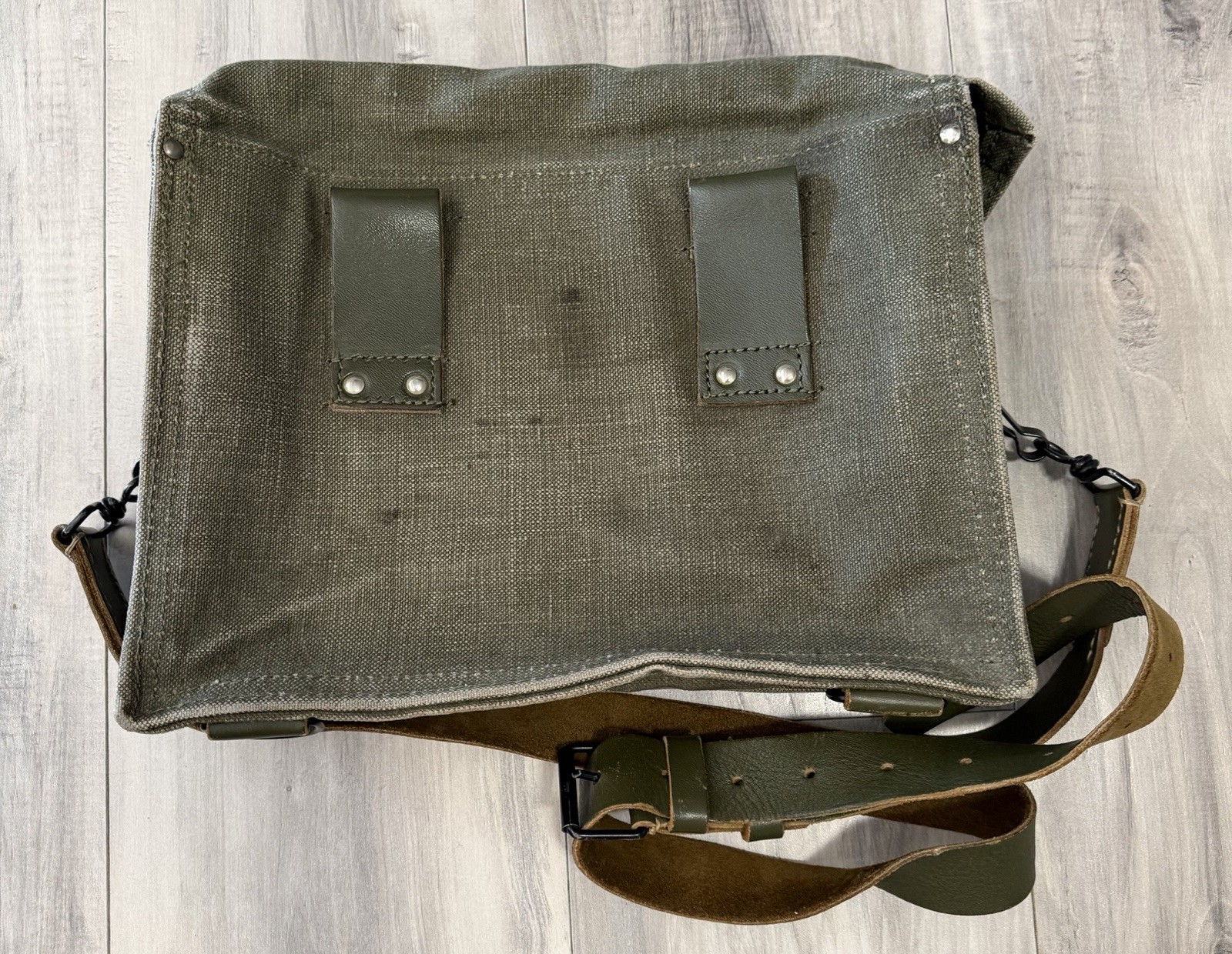 vintage military ammo pouch messenger bag