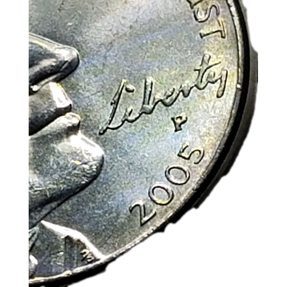 2005 P Mint Liberty Nickel
