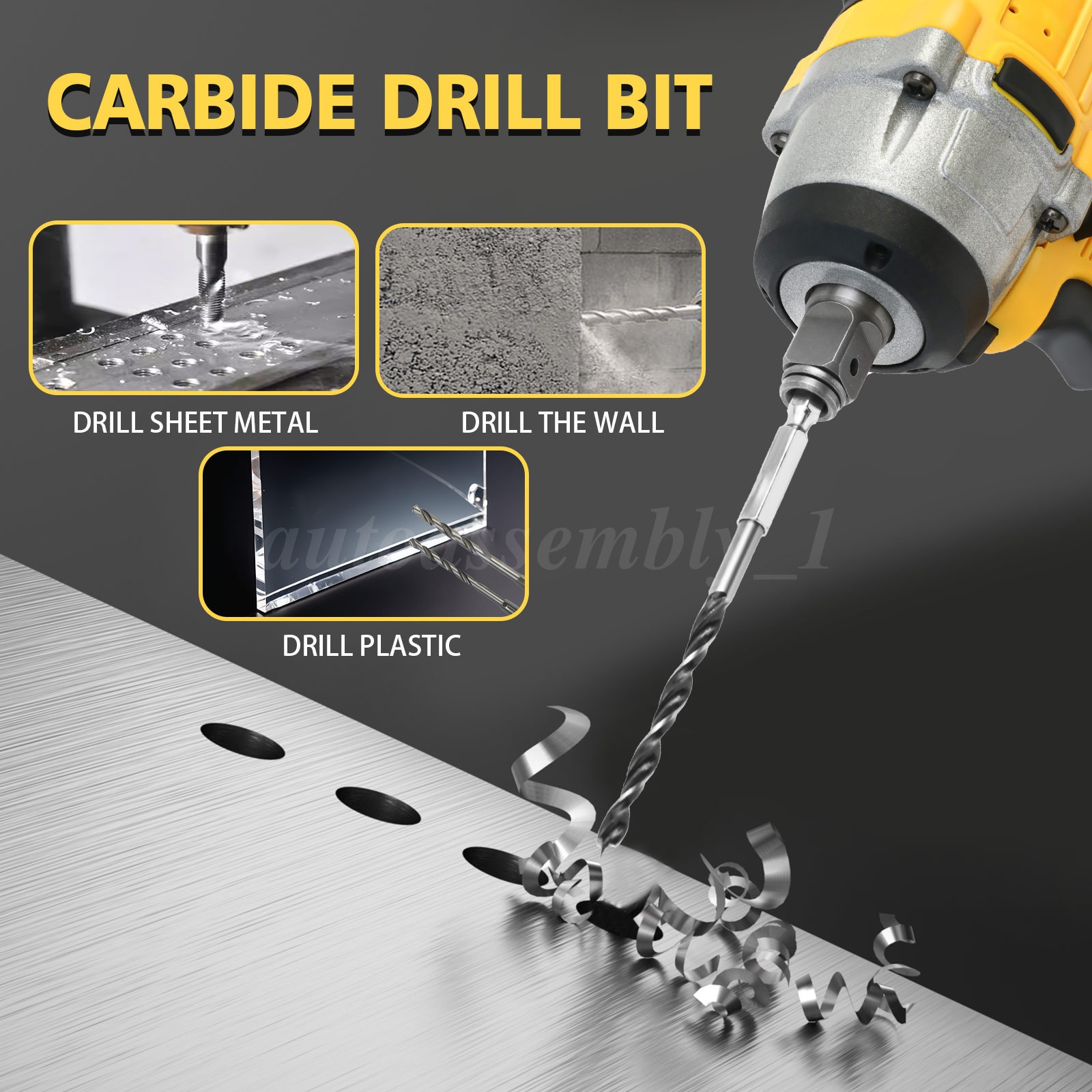 Cordless Impact Wrench 1/2" 1180 Ft-lbs(1000 N.m) Drill W/ 4000mAh Battery NEW