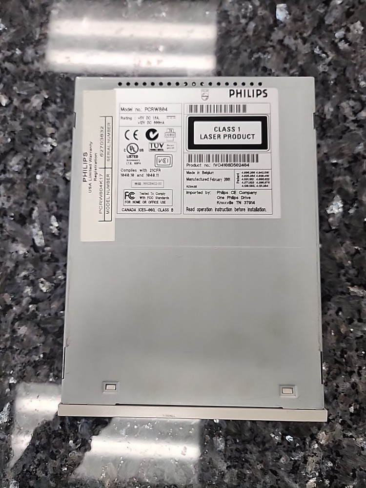 Philips PCRW804 CD/RW Drive