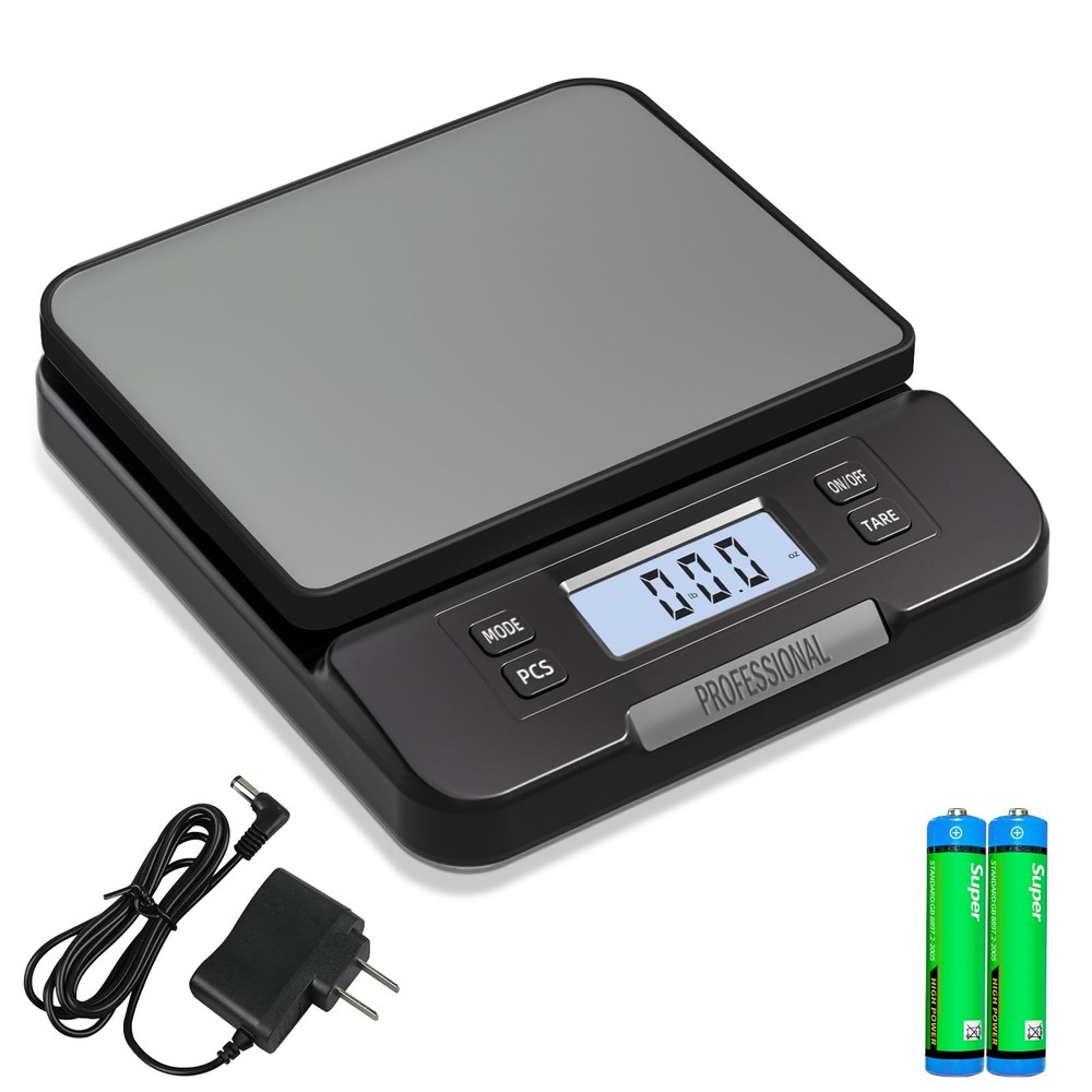 Shipping Scale 66lb Capacity, High Precision Digital Postal Scale with Large ...