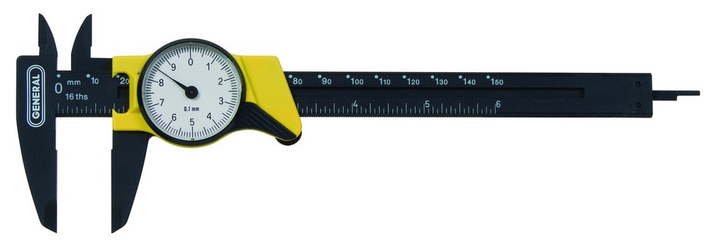 144MM Plastic Metric Dial Caliper 6-Inch