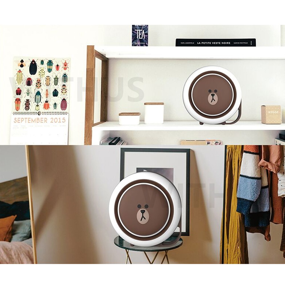 Line Friends Table Mini Air Purifier CAP-BF-TBR1 e2f Filter Low Noise - Tracking