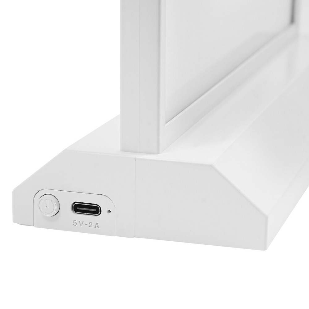 Tabletop LED Sign Holder with Adjustable Brightness for Menu Display