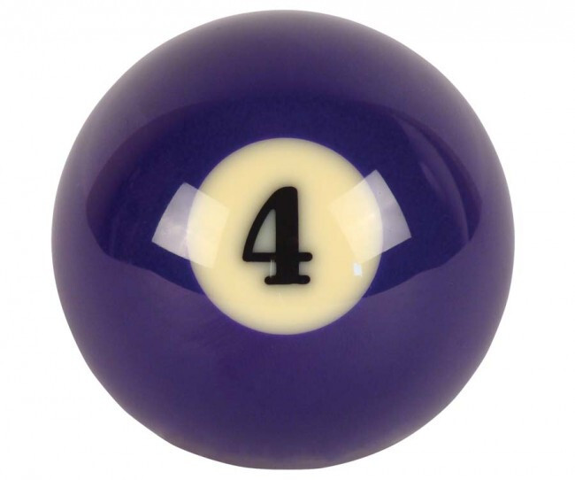 Individual Super Aramith Pro Replacement Pool Ball #4 - RBSAP
