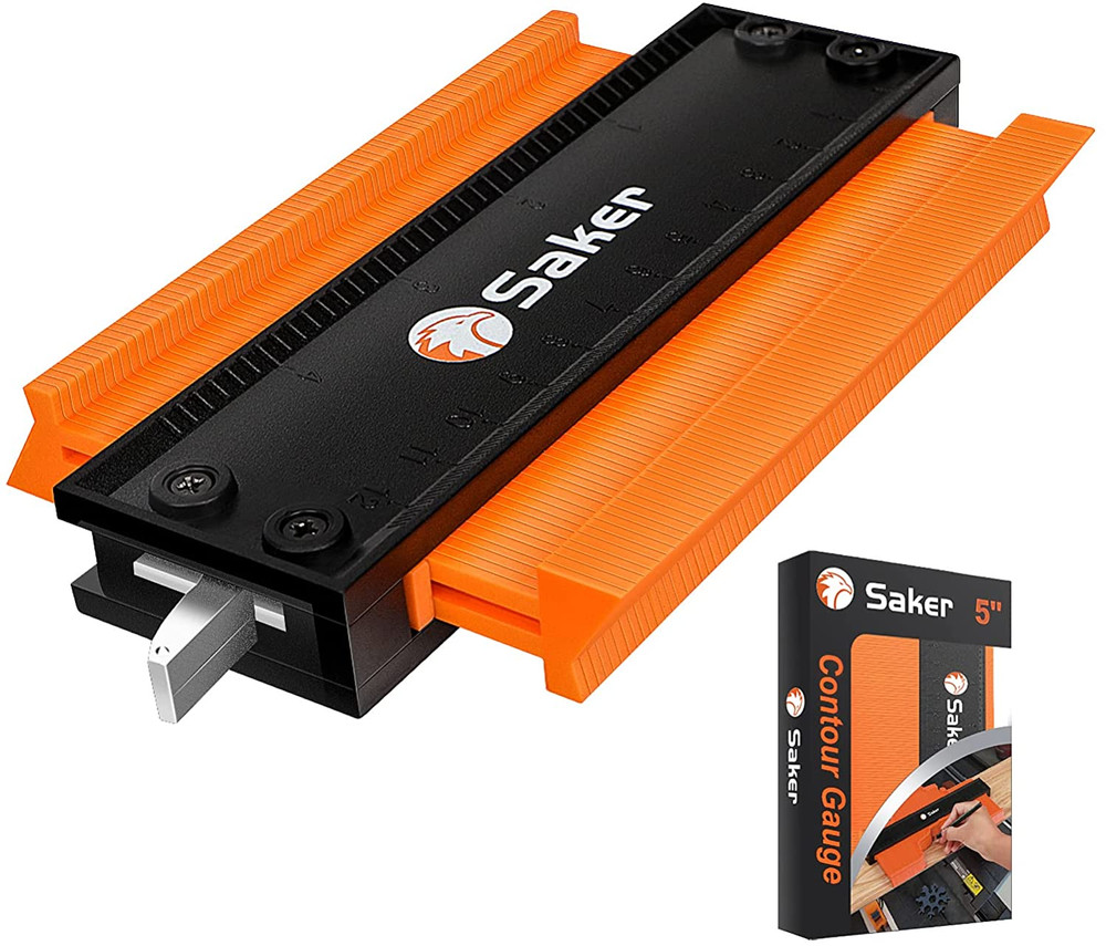 Contour Gauge (5 Inch Lock) Profile Tool- Adjustable Lock-Precisely Copy Irregul