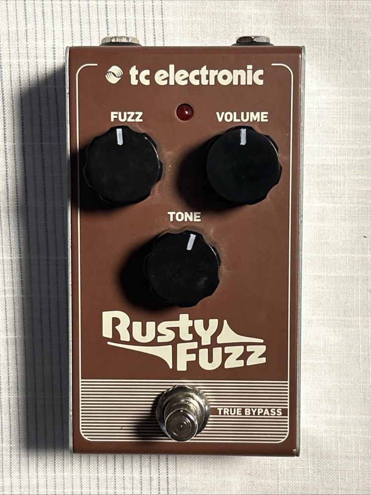 TC Electronic Rusty Fuzz Guitar Effects Pedal Tested & Working