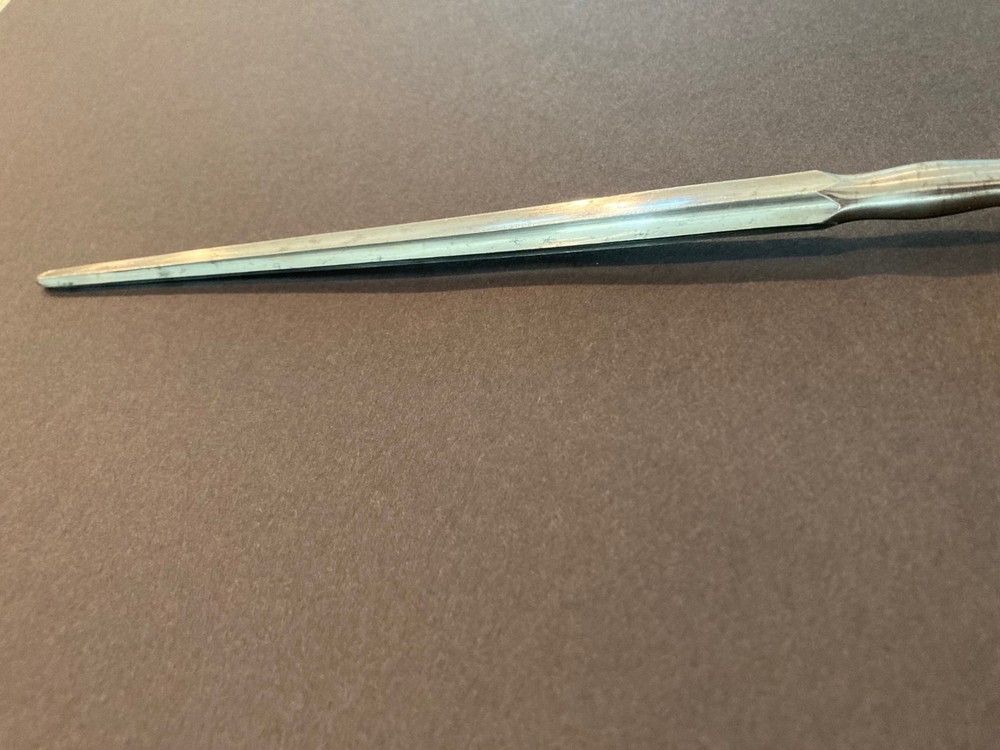 1847 Rogers Bros Ancestral 1924 Silverplate Carving Set Knife & Sharper & Fork!