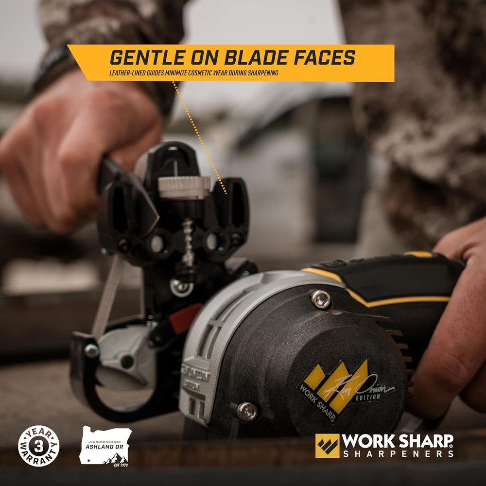 Ken Onion Knife Sharpener Tool - Adjustable Knife Sharpening System - for Knives