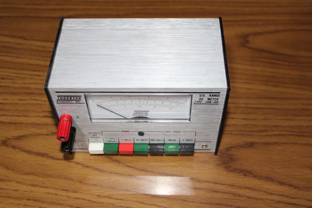 Thornton Associates Six Range DC Meter Type SRM-100