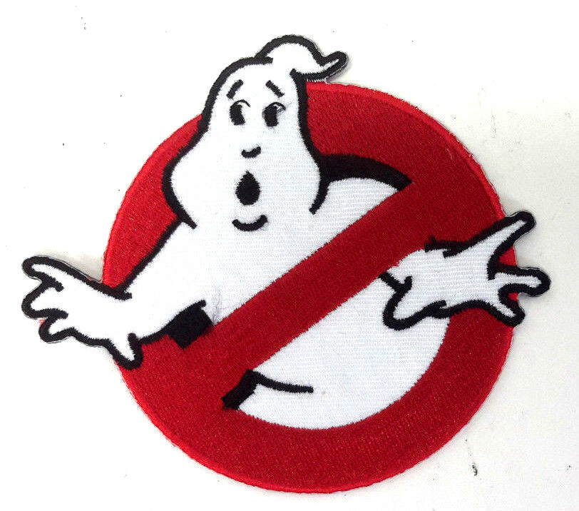 GHOSTBUSTERS No Ghost Logo Screen Accurate 4" Wide  Deluxe Costume/Uniform Patch