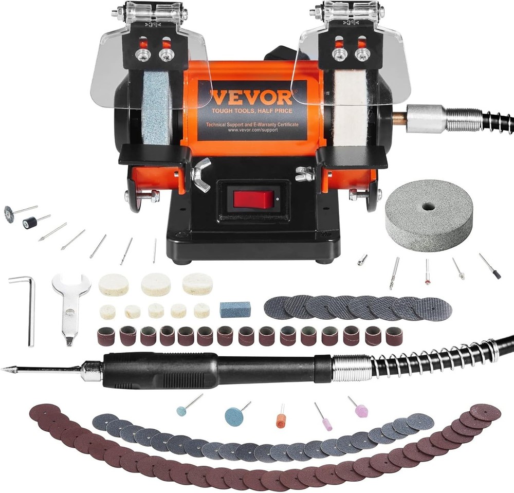 Bench Buffer Polisher, Bench Buffer Grinder Polishing & Buffing Machine
