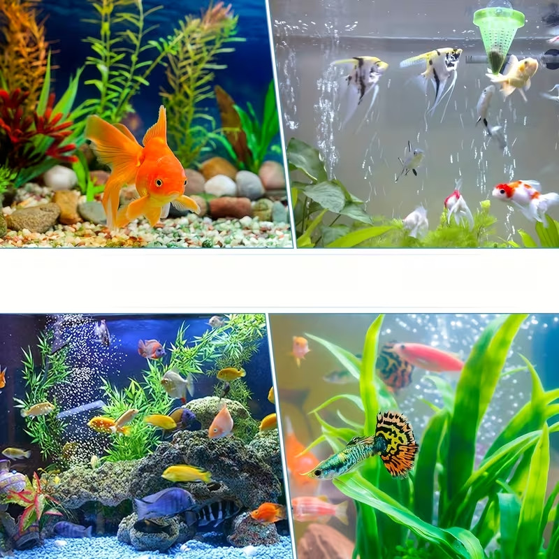 Air Stone Diffuser for Aquarium 10 pcs Silent Sand Head, Oxygen Increasing