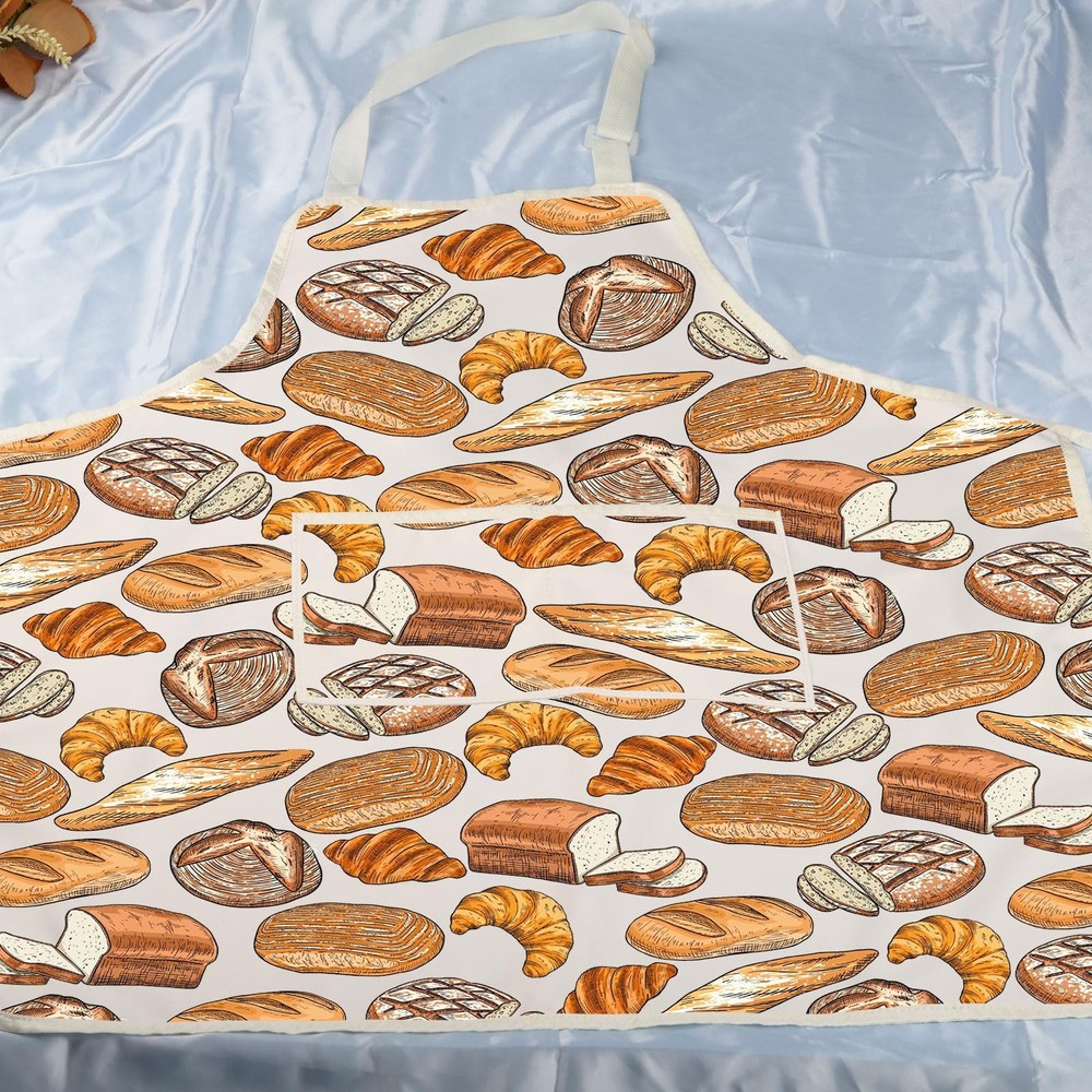 Bread Baking Apron Sourdough Baker Kitchen Gift for Bread Lovers Chef Bakery