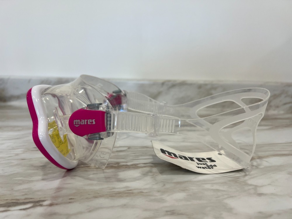 Mares X-Vision Mid 2.0 Mask - Pink/White - Open Box/Returned