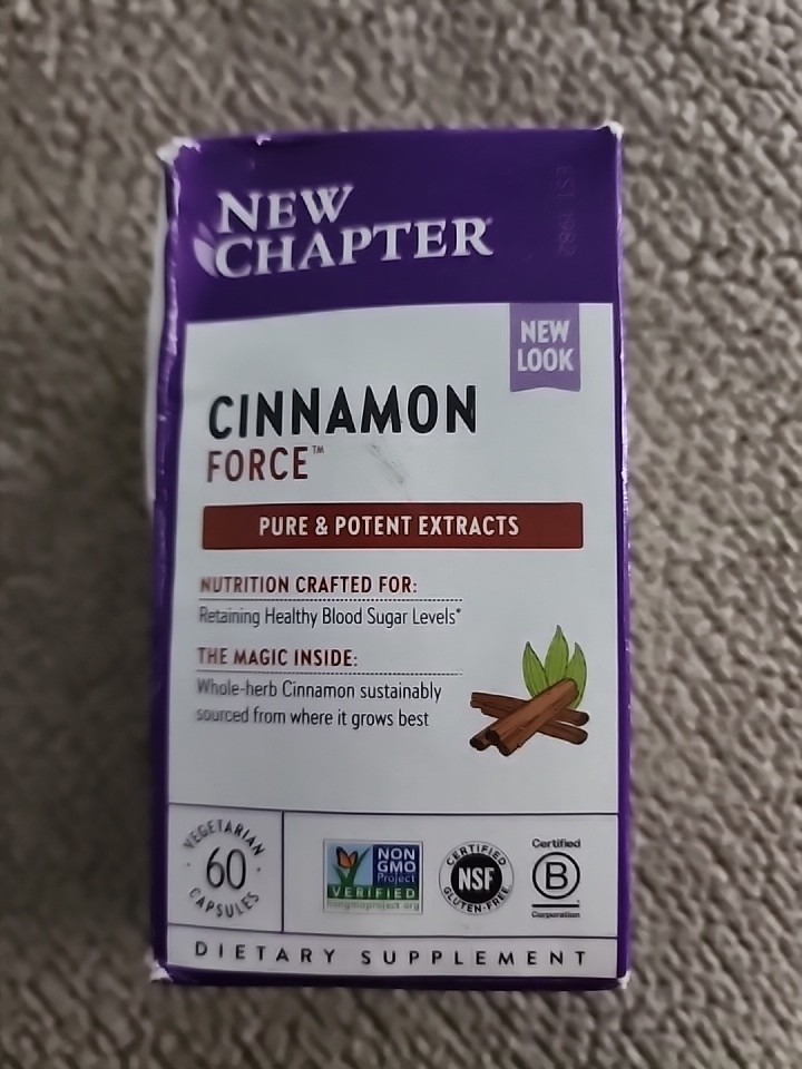 Chapter Cinnamon Force 60 Veg Capsules