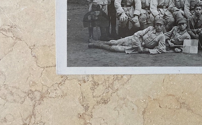 RARE! POST WW1 GERMAN STORM DIVISION 1922 PHOTO POSTCARD RPPC