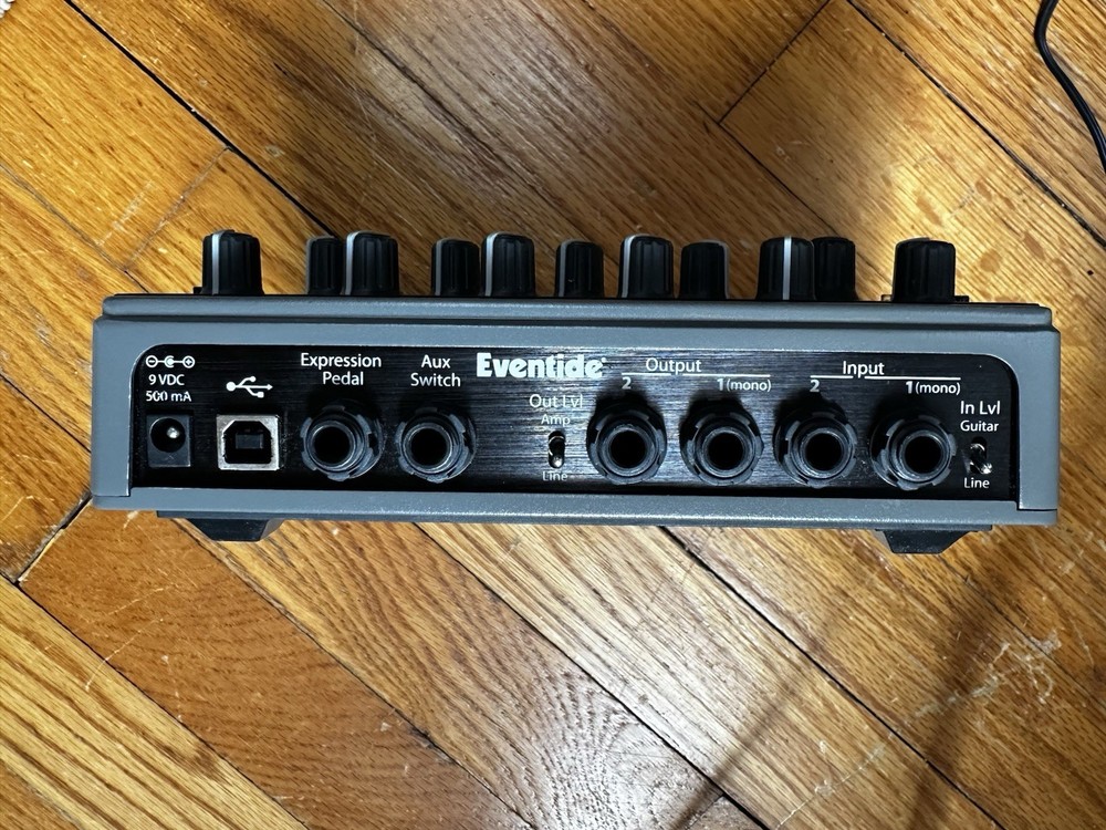 EVENTIDE SPACE REVERB PEDAL, MULTI-EFFECT, with POWER SUPPLY