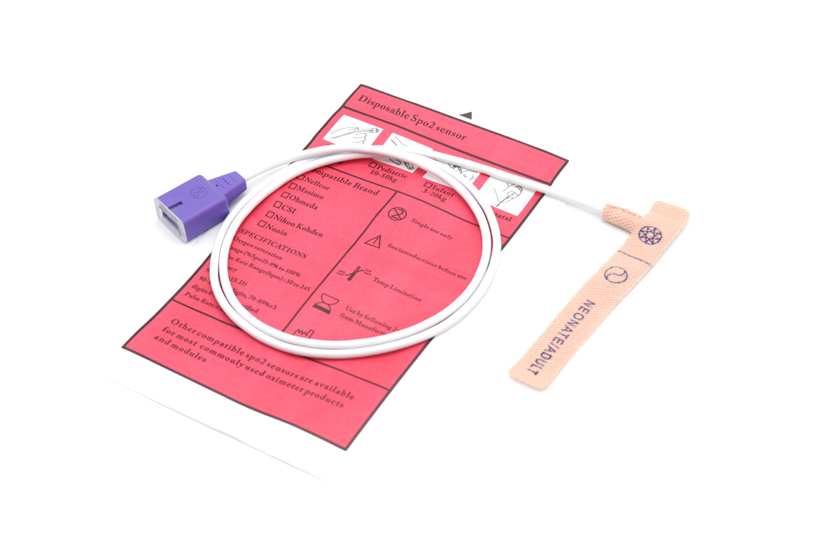 Nellcor Disposable Compatible SpO2 Sensor MAX-N Neonate Adult- Same Day Shipping