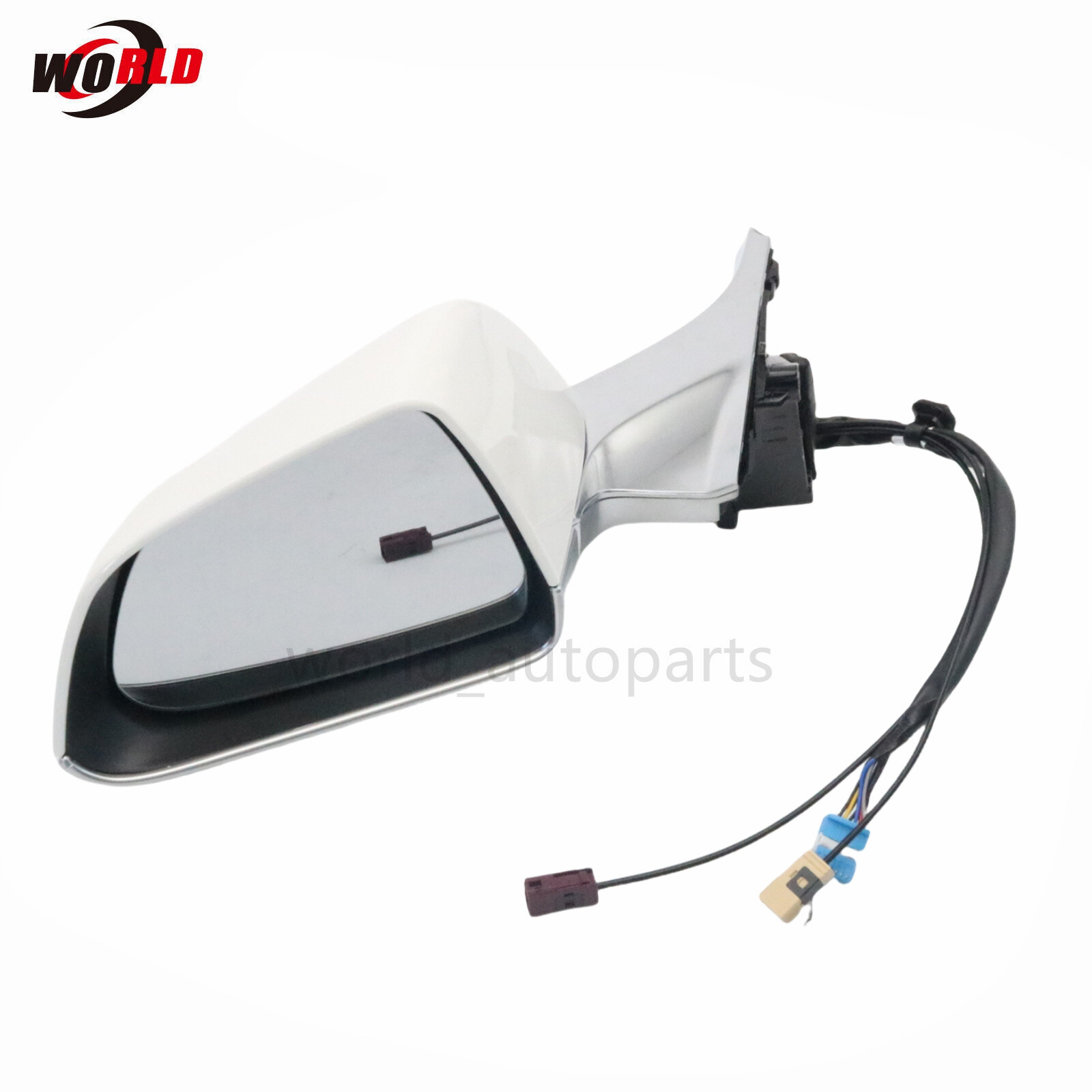 For Tesla Model 3 2017-2020 Heated Memory White Left Driver Mirror USA