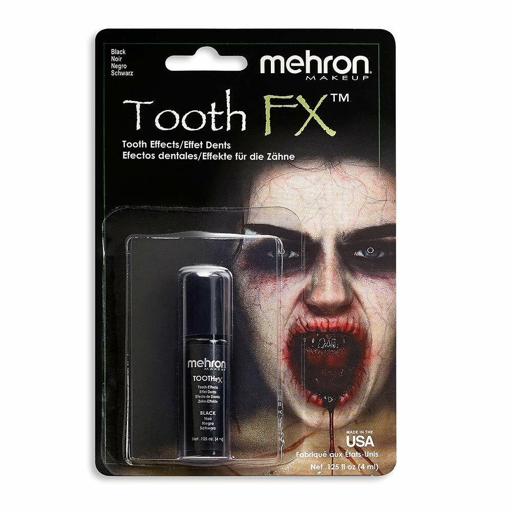 Mehron Makeup Tooth FX with Brush (.25 ounce) Free Shipping