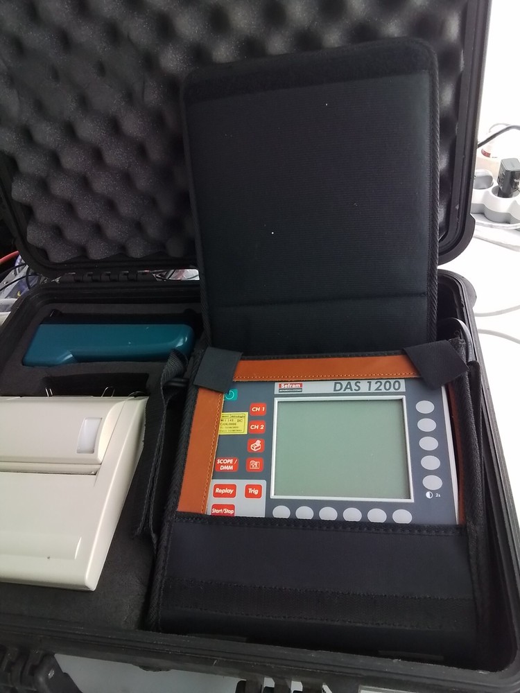 SEFRAM DAS1200 data logger scope and multimeter