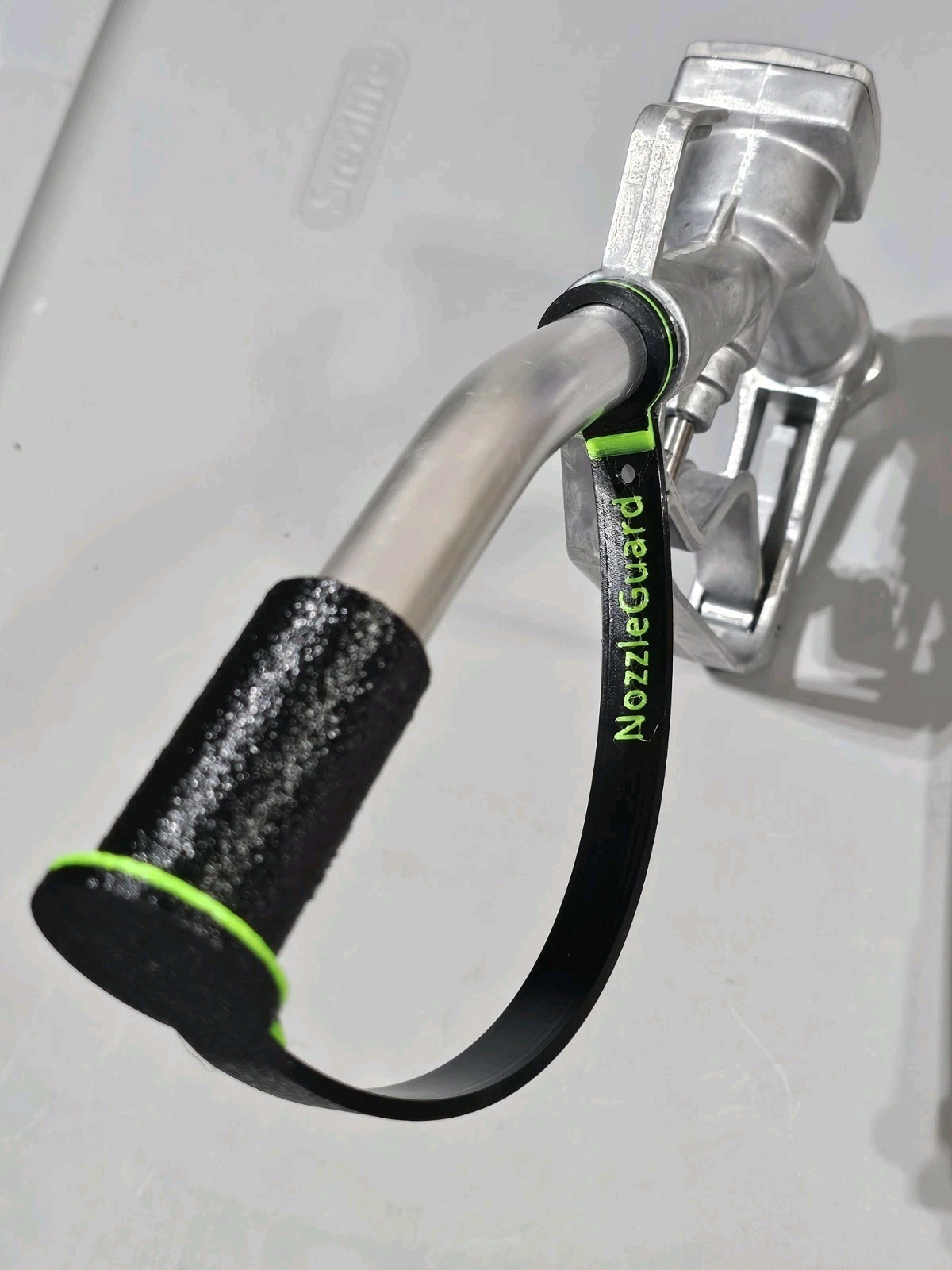 Fuel Nozzle Cover. Gas Pump Cap Lid Guard NozzleGuard 3/4" and 1 in. Compatible