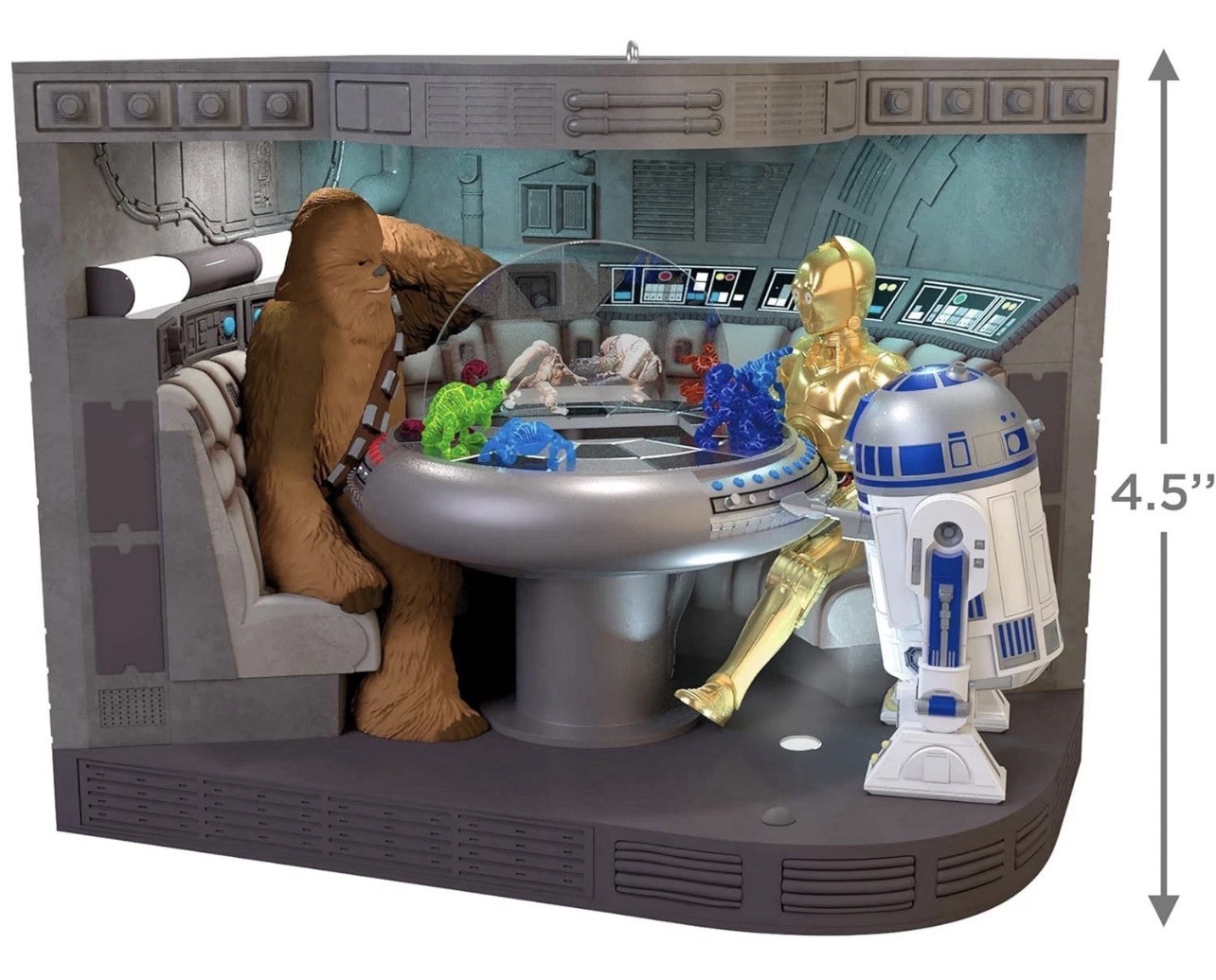 LET THE WOOKIEE WIN Hallmark 2025 STAR WARS * Wookie Dialogue Video Light + CORD