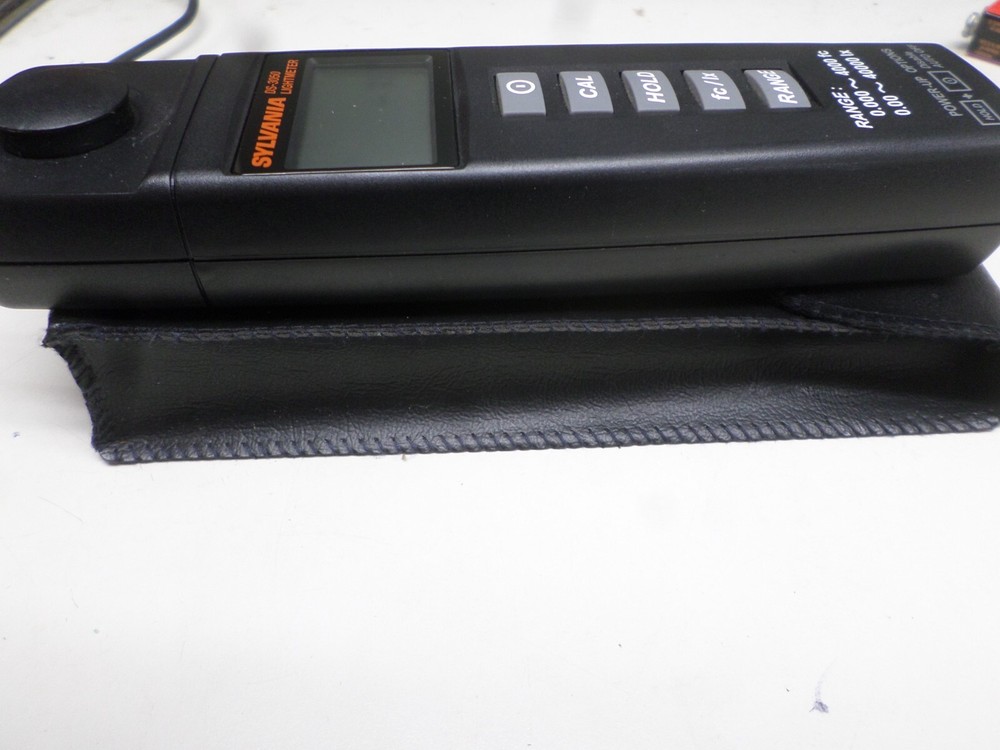 Sylvania DS-3050 Digital Light Meter With Case No Battery